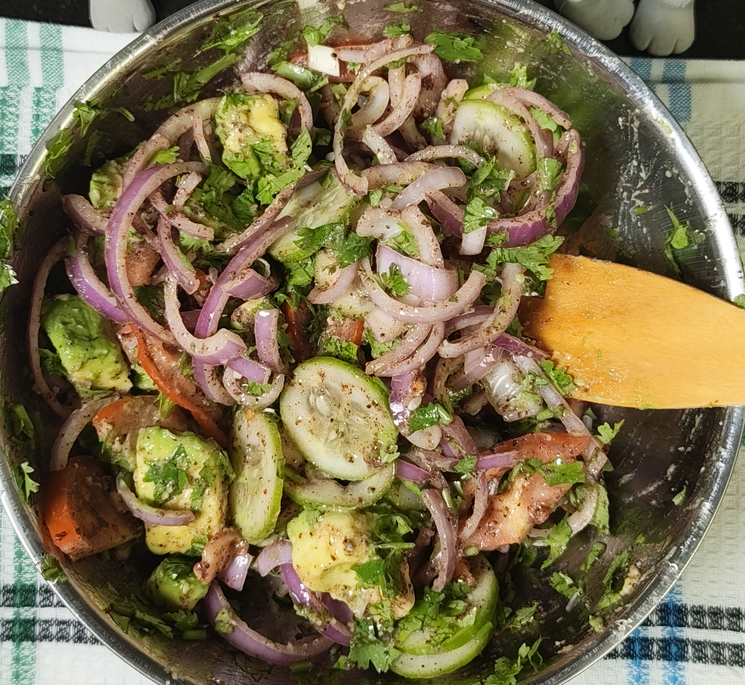 Sumac-Spiced Cucumber & Avocado Salad